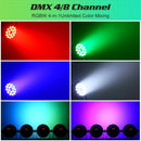 Ljojo™ 200W RGBW LED Par Light Set for DJ Disco Party Wedding