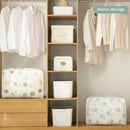 Ljojo™ Quilt Blanket Storage Bag: Folding Duvet Organizer for Closet or Under-Bed.