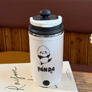 Ljojo 500ml Stainless Steel Thermos Cup with USB Charging - Portable, Double Drink Coffee Cup