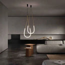 Ljojo LED Chandelier Pendant Light for Modern Art Restaurant Bar Counter.