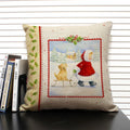 Ljojo Merry Christmas 45x45CM Cushion Cover for Home Decor