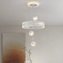 Ljojo Crystal LED Restaurant Chandelier - Modern Luxury Bar Dining Pendant