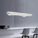 Ljojo Modern Arc Acrylic LED Pendant Chandeliers for Home Decoration