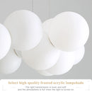 Nordic Designer Bubble Chandelier Modern Round Ball Pendant Light for Living Room by Ljojo