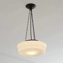 French Retro Medieval Cream Glass Ceiling Lights LED E27 Home Decorative Ceiling Lamp Ljojo