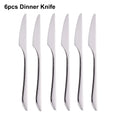 Ljojo 21-Piece Stainless Steel Cutlery Set - Mirror Finish Elegant Tableware