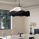 Nordic Retro Cloth Tassel Pendant Lights Chandeliers by Ljojo