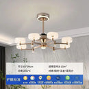 Modern Invisible Fan LED Chandelier for Living Room Dining Tables by Ljojo