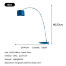 Ljojo Dimmable Minimalist Led Floor Lamp for Nordic Living Room - Black