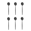 Ljojo Mini Teaspoon Set in Black Rose Gold Stainless Steel