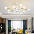 220V 110v Modern LED Ceiling Lights with E27 Bulb Lampshades by Ljojo Wood Livingroom Bedroom Surface Mounted