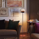 Rose Gold Designer Floor Lamp for Living Room Studio Restaurant Ljojo Stand Creative Decor