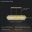Ljojo Luxury Nordic Chandelier for Dining Room, Bedroom, Living Room