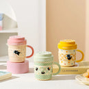 Cat Cartoon Ceramic Mug - Ljojo Original Fun Coffee Cup Beer Drinkware Breakfast Tea Gift
