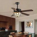 Modern Led Ceiling Fans - Retro Creative Wooden Fan by Ljojo