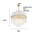 Nordic Luxury Crystal Pendant Light for Living Room, Bedroom - Ljojo