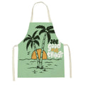 Ljojo Lion Truck Kitchen Apron with Cute Animal Design