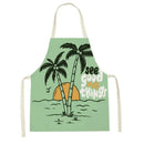 Ljojo Lion Truck Kitchen Apron with Cute Animal Design