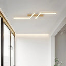Ljojo LED Ceiling Light: Modern Scandinavian Simple Lines Ceiling Lighting