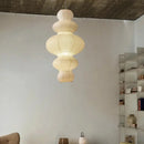 Japanese Style Wabi Sabi E27 Pendant Lamps | Stairs Led Hanging Light by Ljojo