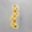 LED Wall Lamp Combination for Living Room TV Background | Modern Glass Light by Ljojo