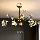 Crystal Chandelier Pendant Light Luxury - Ljojo - Indoor Lighting Dining Room Living Room