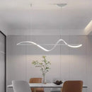 Ljojo Modern Aluminum LED Chandelier for Living Room, Kitchen, Office, Bar