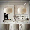 Nordic Circular Restaurant Fabric LED Hanging Lamps by Ljojo - Grand Home Décor Chandeliers