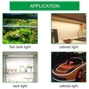 Ljojo LED Strip Lights Dimmer Switch USB Cable - Rotary/Touch Controller