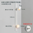 Ljojo Minimalist Designer Black/White Solid Wood Wall Lamp for Living Room and Bedroom