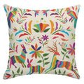 Colorful Birds & Flowers Printed Pillow Covers by Ljojo - Sofa, Bedroom, Car Pillows