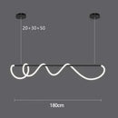 Ljojo Long Hose Led Chandelier Modern Dining Table Kitchen Nordic Pendant Lamp Fixture