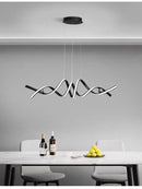 Modern LED Pendant Light Minimalist Design Chandelier for Dining Living Kitchen by Ljojo