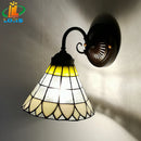 15CM Nordic Style Glass Wall Lamp for Bathroom & Mirror - Translucent Tiffany Art Lighting by Ljojo
