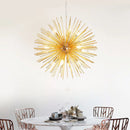 Gold Dandelion Ball Pendant Lamp for Home Decor by Ljojo