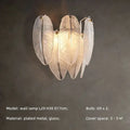 Ljojo Luxury Feather Crystal Chandelier - Cream Style Main Bedroom Lighting