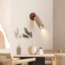 LED Stone Spotlight Wall Lamp Modern Travertine Bedside Reading Light by Ljojo