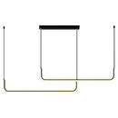 Ljojo LED Dining Room Ceiling Lamp - Modern Stylish Strip Design