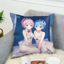 Ljojo 45x45 Cushions Covers for Bed Pillows, Sofa Anime Body Home Decor