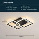 Modern LED Dimmable Ceiling Light Fixture for Living Dining Bedroom by Ljojo