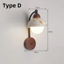 Ljojo LED Stone Wall Lamp for Bedroom & Living Room Decor