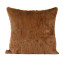 Ljojo Luxury Natural Yellow Real Hair Plush Pillow