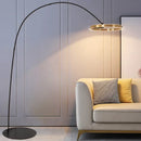 Modern LED Ring Fishing Floor Lamp for Home Decor Luxury Designer Lighting by Ljojo