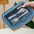 Ljojo Lunch Box Set: Leakproof, Microwave Safe, Divided, for Office Workers, Picnic, Camping