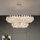 Ljojo LED Crystal Chandelier Ceiling Lamp for Living Room Lighting