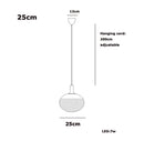 Modern Minimalist LED Chandelier for Living Dining Room Kitchen Bedroom by Ljojo