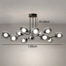 Ljojo LED Pendant Chandeliers for Modern Home Decor & Indoor Lighting