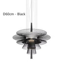 Ljojo Modern Nordic UFO Satellite LED Pendant Light Chandelier for Living Room Decor