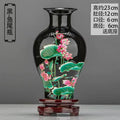 Ljojo™ Classic Jingdezhen Ceramic Vase with Base for Home Decor