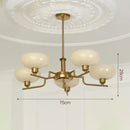 Retro Artistic LED Pendant Light Acrylic Ball for Bedrooms & Living Rooms by Ljojo
